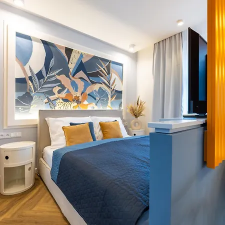 아파트 Design Close To Wenceslas Square With Ac *