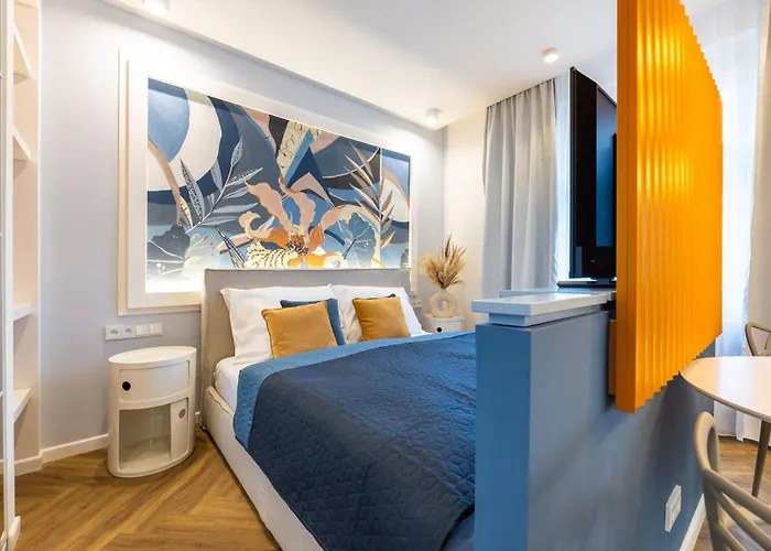 Lejlighed Design Close To Wenceslas Square With Ac *