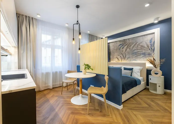Design Close To Wenceslas Square With Ac Lägenhet *
